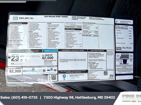 New 2025 Buick Enclave Sport Touring w/ Power Package image 12