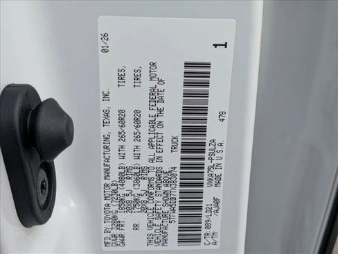 New 2026 Toyota Tundra Limited image 18