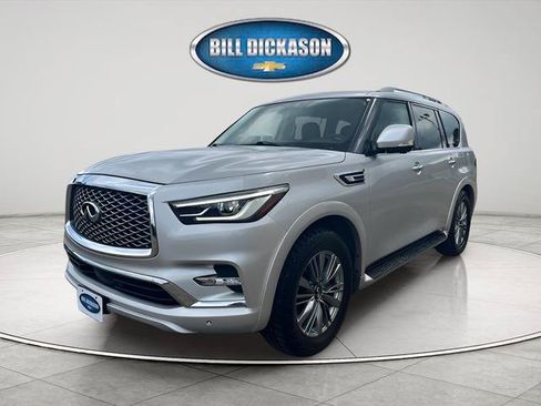 Used 2021 INFINITI QX80 Luxe AWD/4WD image 3