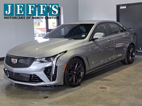 Used 2024 Cadillac CT4 V Blackwing w/ Driver Assist Package RWD image 1