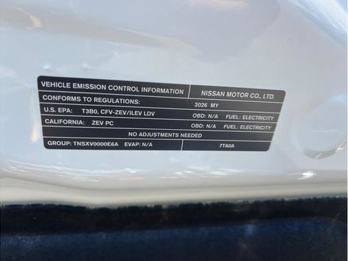 New 2026 Nissan Leaf Platinum+ w/ Cargo Package (Platinum+) image 23