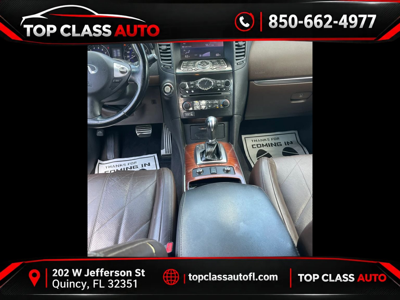 Used 2013 INFINITI FX37 AWD w/ Premium Pkg image 9