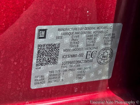 Used 2019 GMC Sierra 1500 AT4 image 38