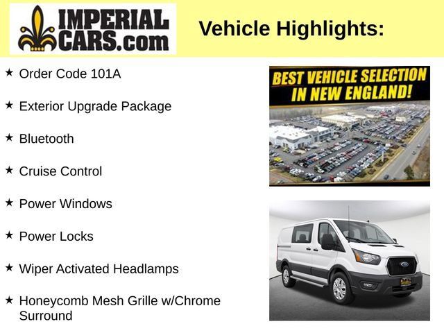 Used 2025 Ford Transit 250 Low Roof w/ Exterior Upgrade Package RWD image 3
