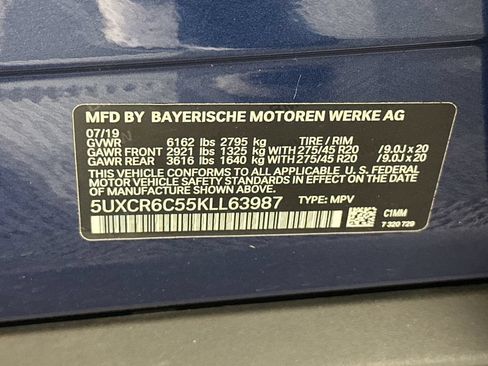 Used 2019 BMW X5 xDrive40i w/ Premium Package 2 AWD/4WD image 9