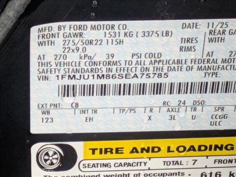 New 2025 Ford Expedition Platinum w/ Driver's Package image 17