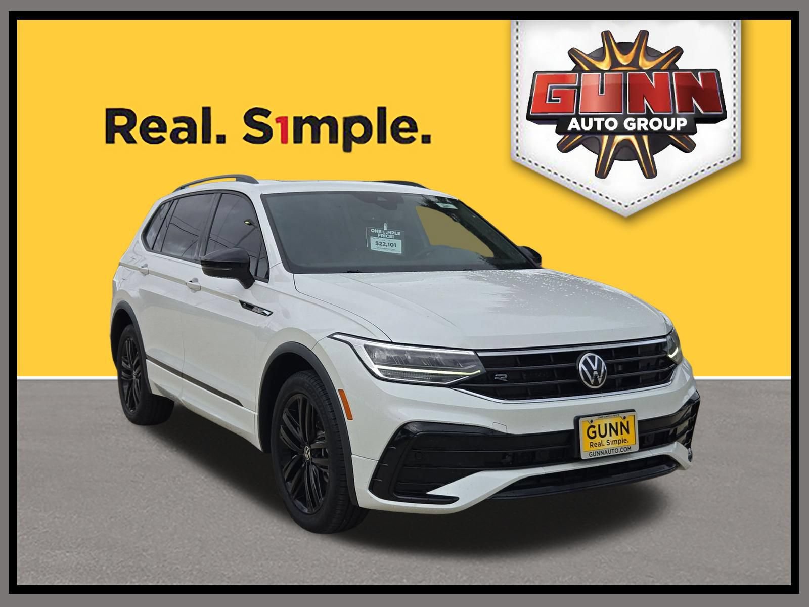 Used 2022 Volkswagen Tiguan SE R-Line FWD image 1