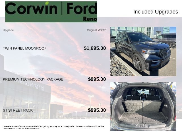 Used 2020 Ford Explorer ST w/ ST Street Pack AWD/4WD image 3