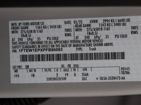 Certified 2023 Ford F150 XLT w/ Equipment Group 302A High image 24