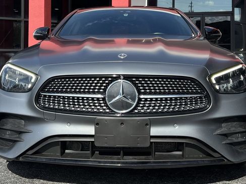 Used 2022 Mercedes-Benz E 350 Sedan w/ AMG Line Exterior image 12