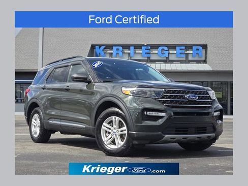 Certified 2022 Ford Explorer XLT w/ Equipment Group 202A AWD/4WD image 1