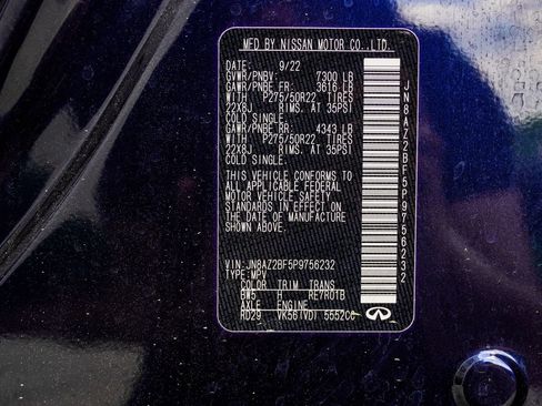 Used 2023 INFINITI QX80 Sensory w/ Cargo Package image 44