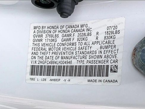 Used 2020 Honda Civic Sport image 21