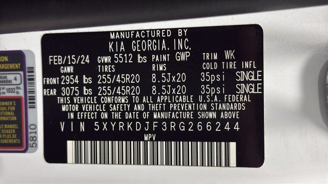 Used 2024 Kia Sorento SX AWD/4WD image 32