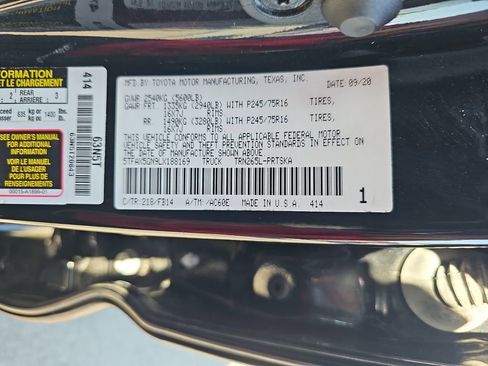 Used 2020 Toyota Tacoma SR w/ SR Convenience Package RWD image 37