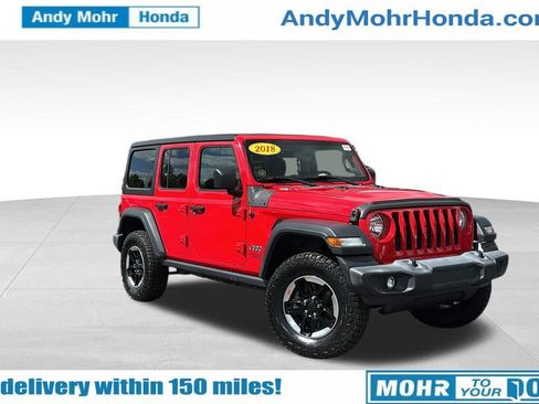 Used 2018 Jeep Wrangler Unlimited Sport S AWD/4WD image 1