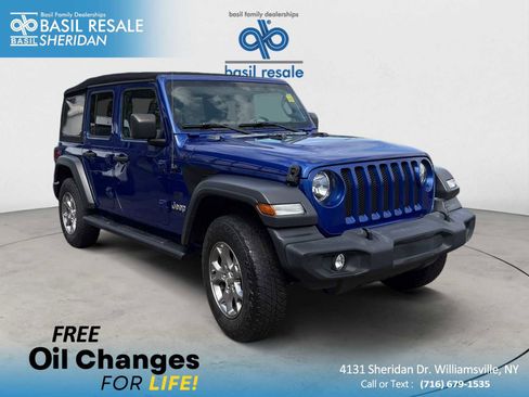 Used 2020 Jeep Wrangler Unlimited Sport image 1