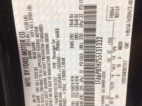 New 2025 Ford Mustang Premium image 35