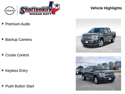 Used 2018 Ford F150 Platinum w/ Equipment Group 701A Luxury image 12