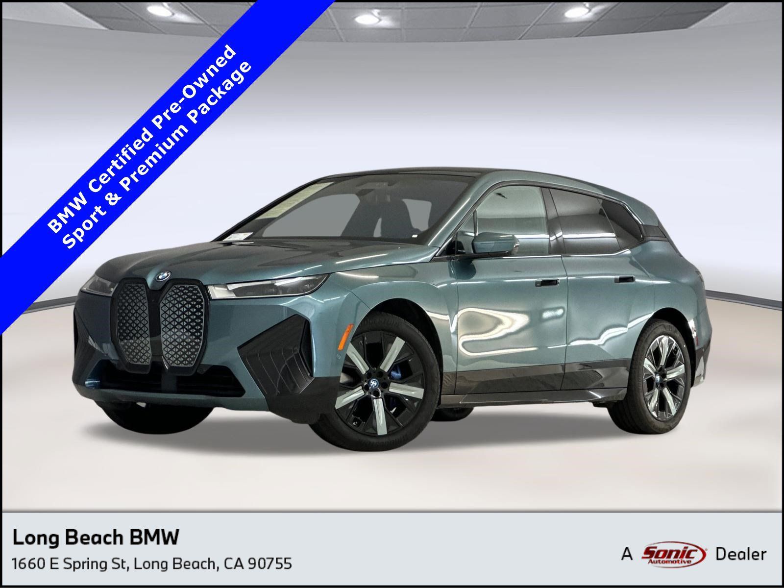 Certified 2024 BMW iX xDrive50 w/ Premium Package AWD/4WD image 1