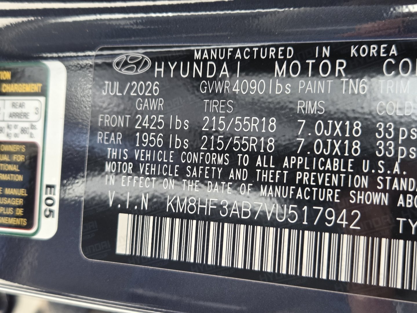 New 2027 Hyundai Kona SEL Sport FWD image 25