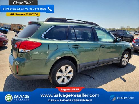 Used 2011 Subaru Outback 2.5i Premium AWD/4WD image 4