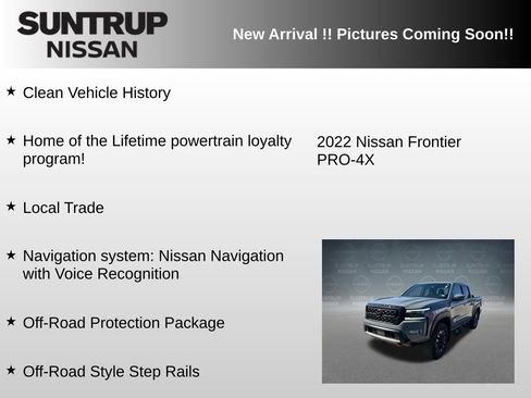 Used 2022 Nissan Frontier PRO-4X w/ Off-Road Protection Package AWD/4WD image 6
