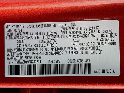 Used 2024 MAZDA CX-50 AWD 2.5 Turbo w/ Cargo Package image 12