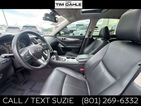 Used 2022 INFINITI Q50 Luxe w/ Cargo Package AWD/4WD image 9