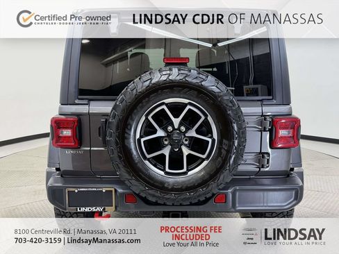 Certified 2025 Jeep Wrangler Unlimited Rubicon AWD/4WD image 8