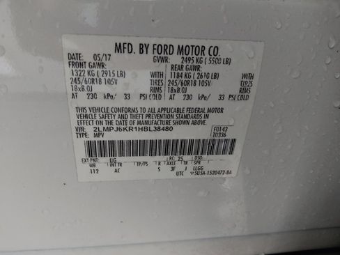 Used 2017 Lincoln MKX Select w/ Select Plus Package FWD image 33