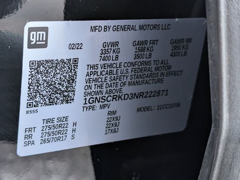 Used 2022 Chevrolet Tahoe RST w/ Luxury Package image 40