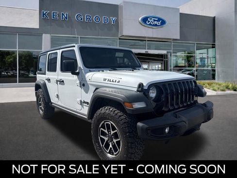 Used 2021 Jeep Wrangler Unlimited Willys image 1