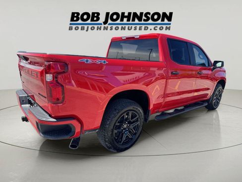 Used 2025 Chevrolet Silverado 1500 Custom w/ Turbomax Blackout Package AWD/4WD image 3