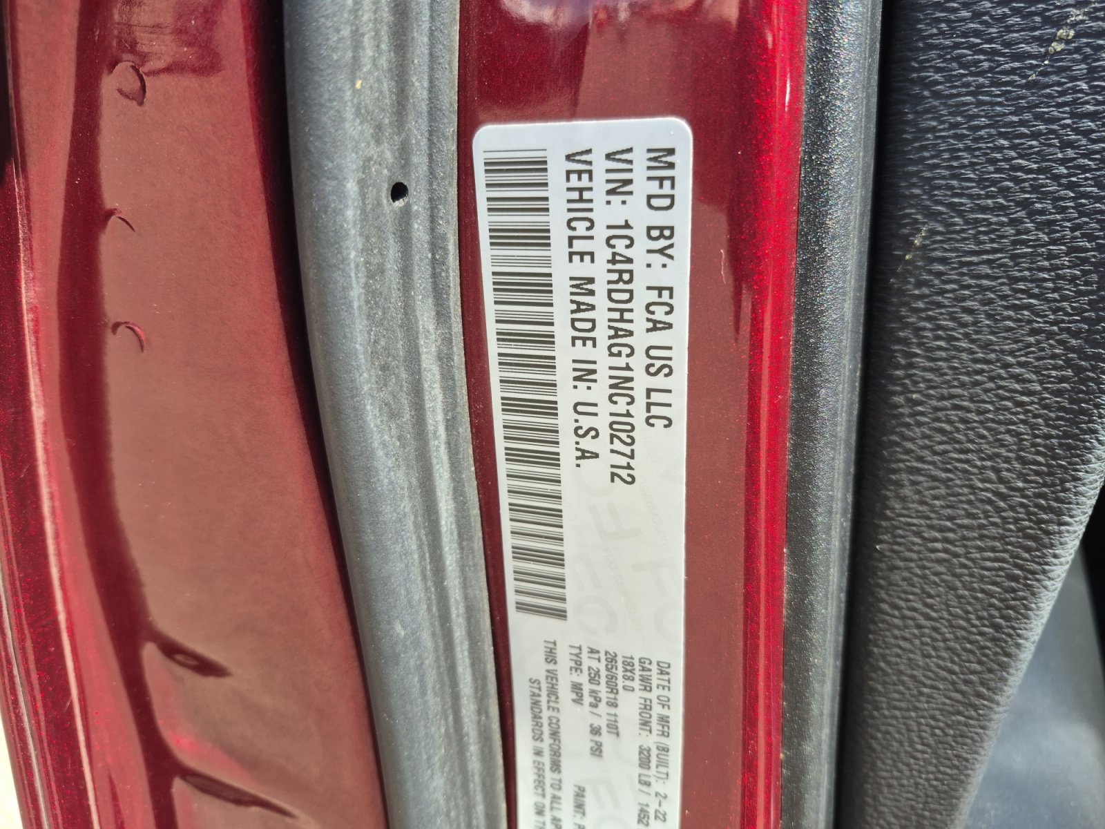 Used 2022 Dodge Durango SXT RWD image 25