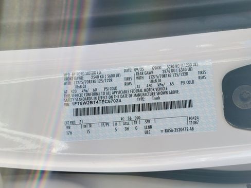 New 2026 Ford F250 XL w/ STX Appearance Package image 14