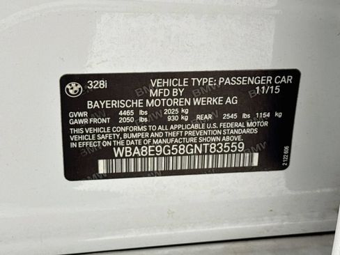 Used 2016 BMW 328i Sedan RWD image 34