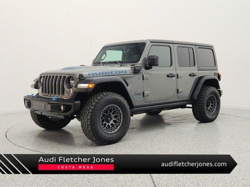 Used 2023 Jeep Wrangler Unlimited Rubicon 4xe w/ Steel Bumper Group AWD/4WD image 1
