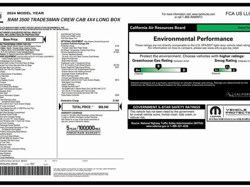 Certified 2024 RAM 3500 Tradesman w/ Chrome Appearance Group image 4