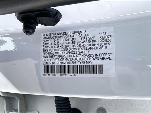 Used 2021 Honda Passport Touring image 34