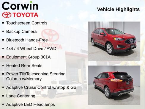Used 2024 Ford Edge Titanium w/ Equipment Group 301A AWD/4WD image 11