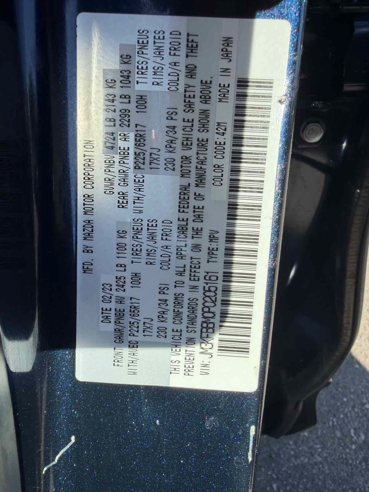 Used 2023 MAZDA CX-5 AWD 2.5 S w/ Select Package image 27