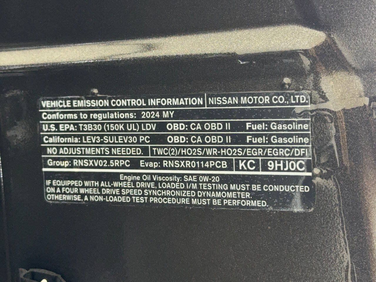 Used 2024 Nissan Altima 2.5 SR w/ SR Premium Package FWD image 78