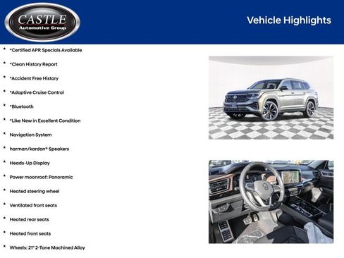 Used 2026 Volkswagen Atlas SEL Premium R-Line AWD/4WD image 3