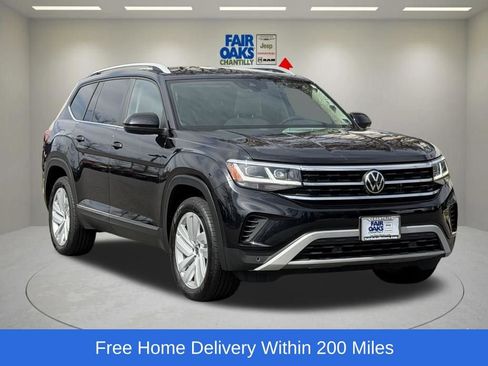 Used 2021 Volkswagen Atlas SEL AWD/4WD image 1