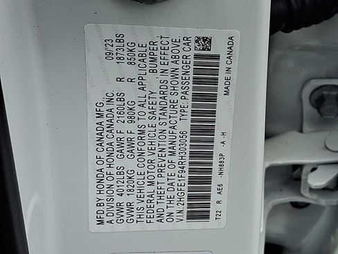 Used 2024 Honda Civic Touring image 28