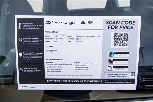 Used 2024 Volkswagen Jetta SE FWD image 27