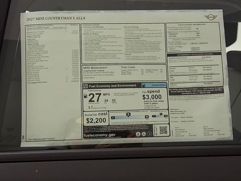 New 2027 MINI Cooper Countryman S AWD/4WD image 32