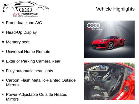 Used 2024 Chevrolet Corvette Stingray Preferred Cpe w/ Battery Protection Package RWD image 12