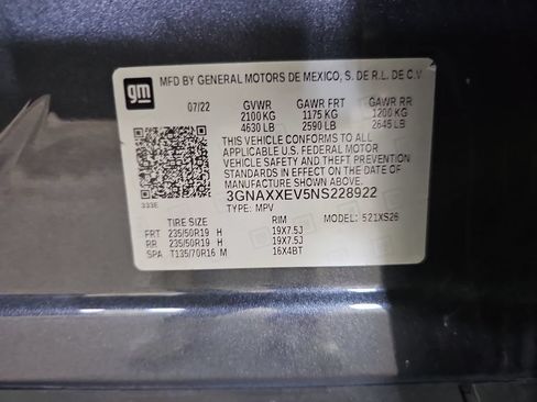 Used 2022 Chevrolet Equinox Premier AWD/4WD image 37